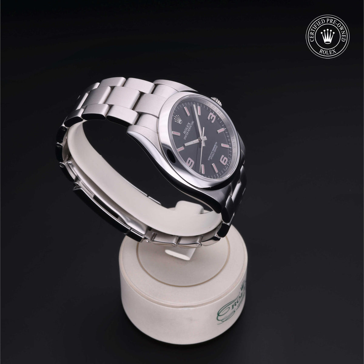 Rolex Certified Pre-Owned Date 36 M116000 in Oystersteel with black dial, image 35 of 41