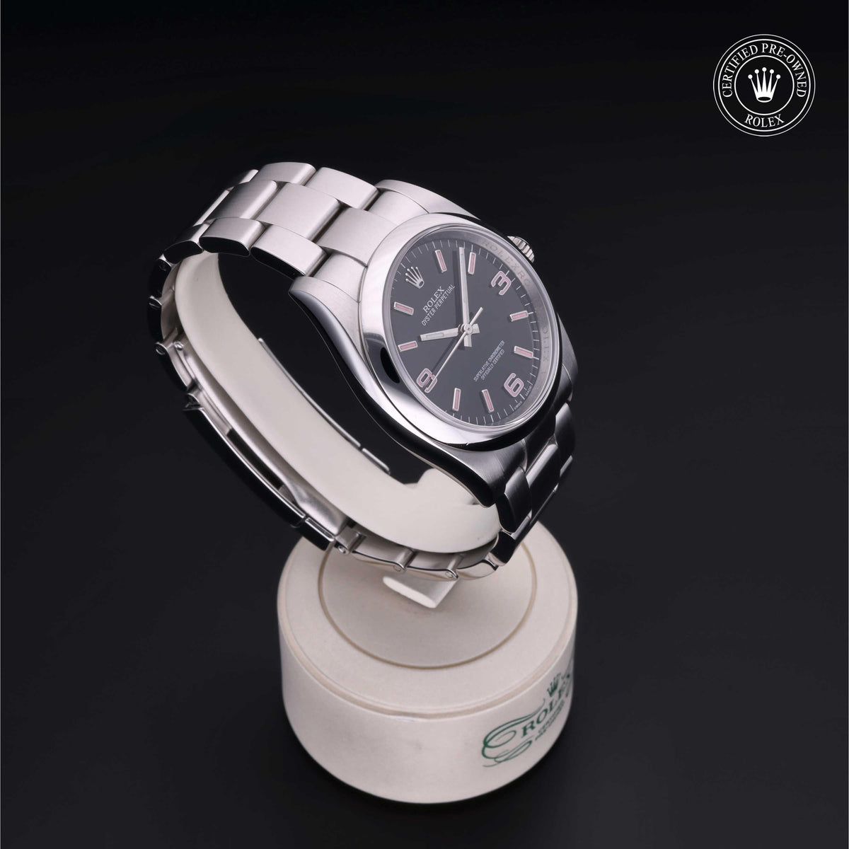 Rolex Certified Pre-Owned Date 36 M116000 in Oystersteel with black dial, image 36 of 41