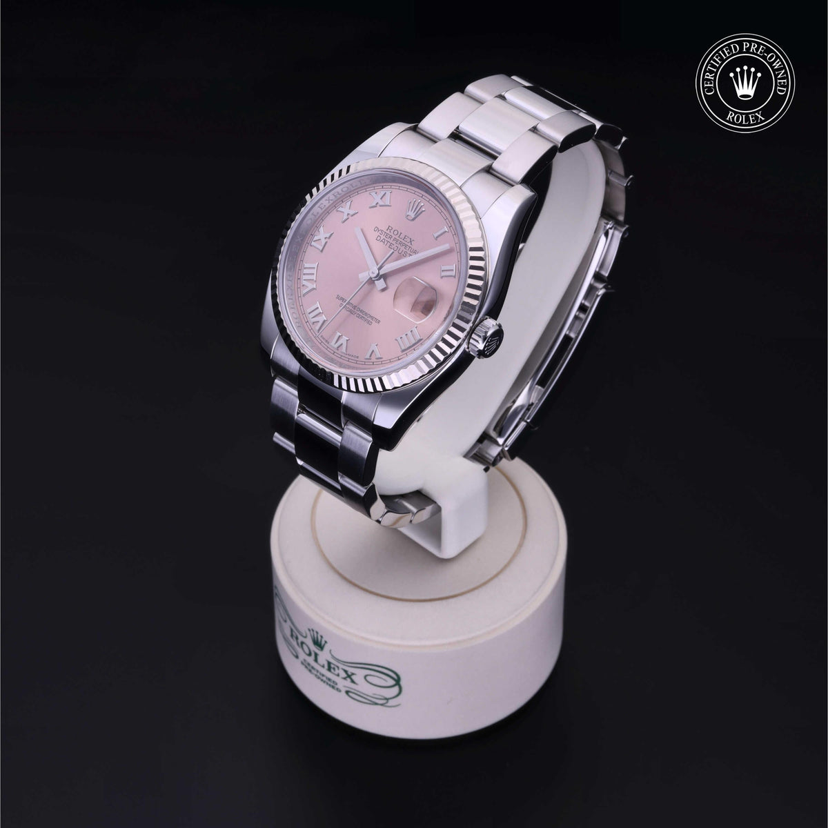 Rolex Certified Pre-Owned Datejust 36 M116234 in Oystersteel with pink dial, image 10 of 41