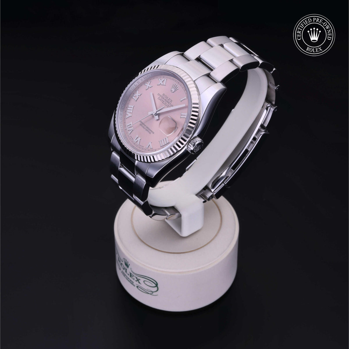 Rolex Certified Pre-Owned Datejust 36 M116234 in Oystersteel with pink dial, image 11 of 41
