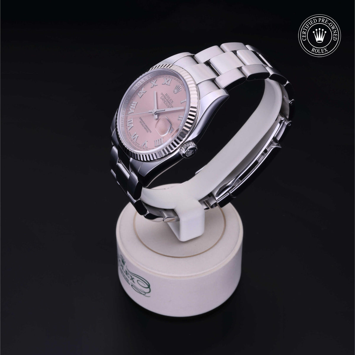 Rolex Certified Pre-Owned Datejust 36 M116234 in Oystersteel with pink dial, image 12 of 41