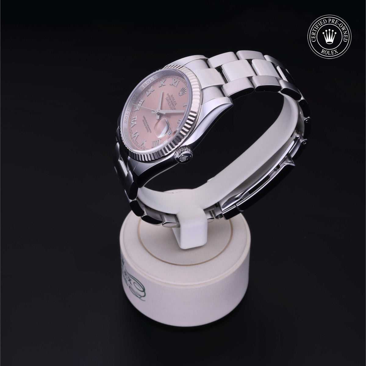 Rolex Certified Pre-Owned Datejust 36 M116234 in Oystersteel with pink dial, image 13 of 41