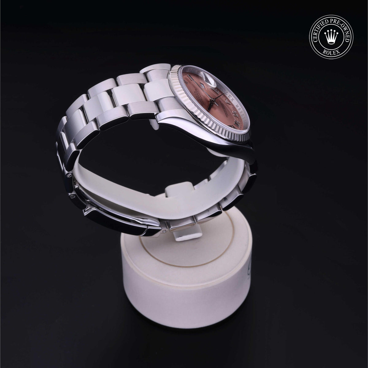 Rolex Certified Pre-Owned Datejust 36 M116234 in Oystersteel with pink dial, image 31 of 41