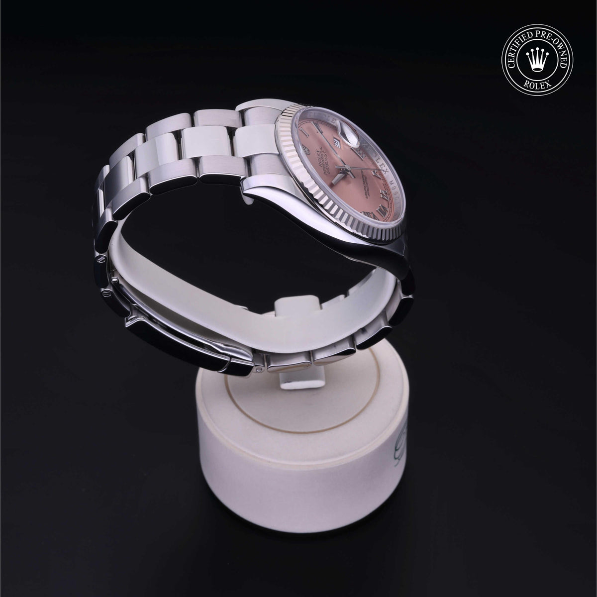 Rolex Certified Pre-Owned Datejust 36 M116234 in Oystersteel with pink dial, image 32 of 41