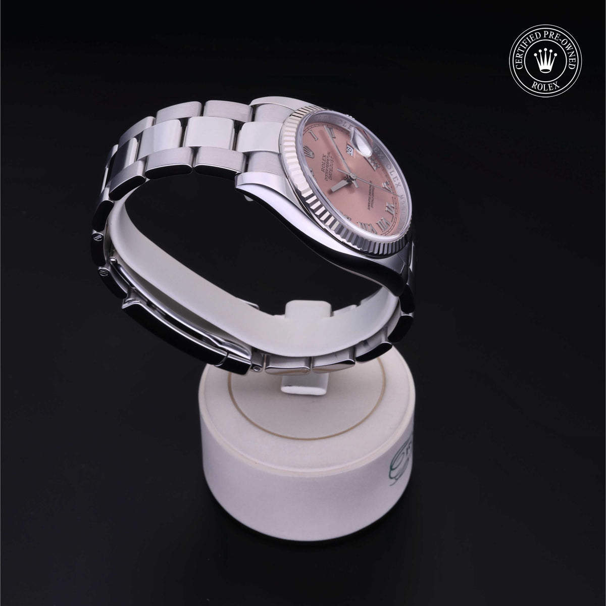 Rolex Certified Pre-Owned Datejust 36 M116234 in Oystersteel with pink dial, image 33 of 41