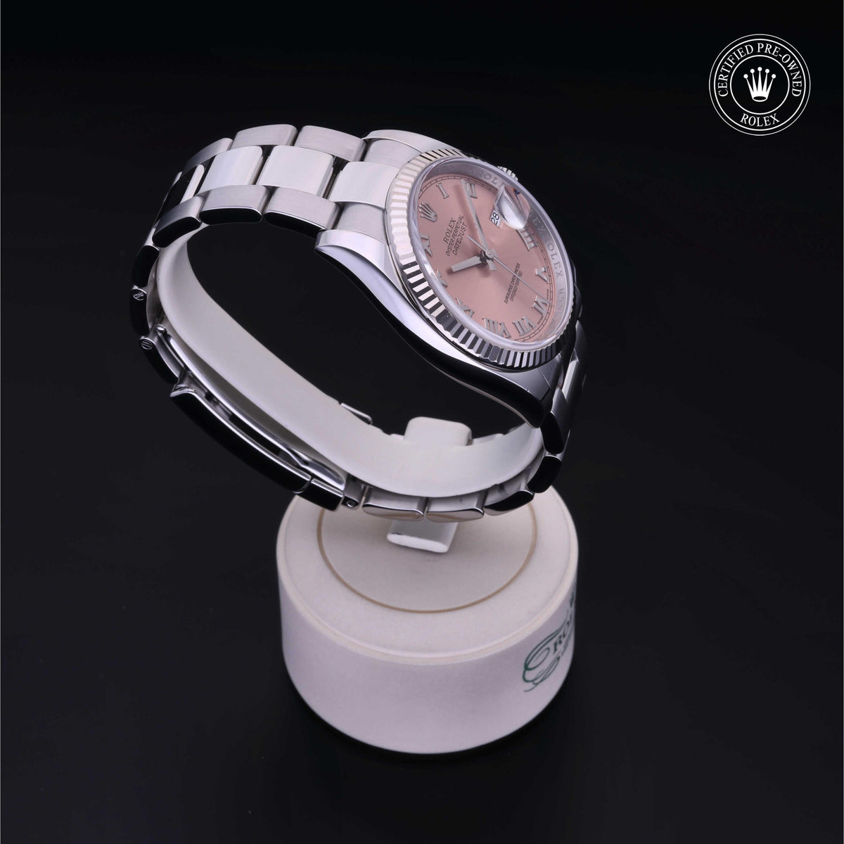 Rolex Certified Pre-Owned Datejust 36 M116234 in Oystersteel with pink dial, image 34 of 41