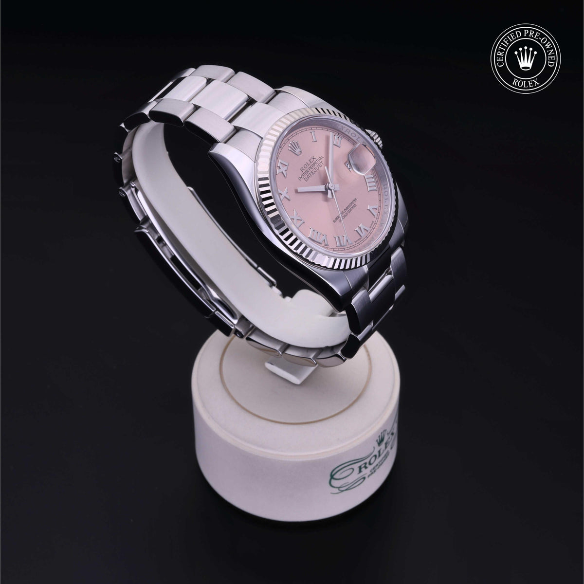 Rolex Certified Pre-Owned Datejust 36 M116234 in Oystersteel with pink dial, image 36 of 41