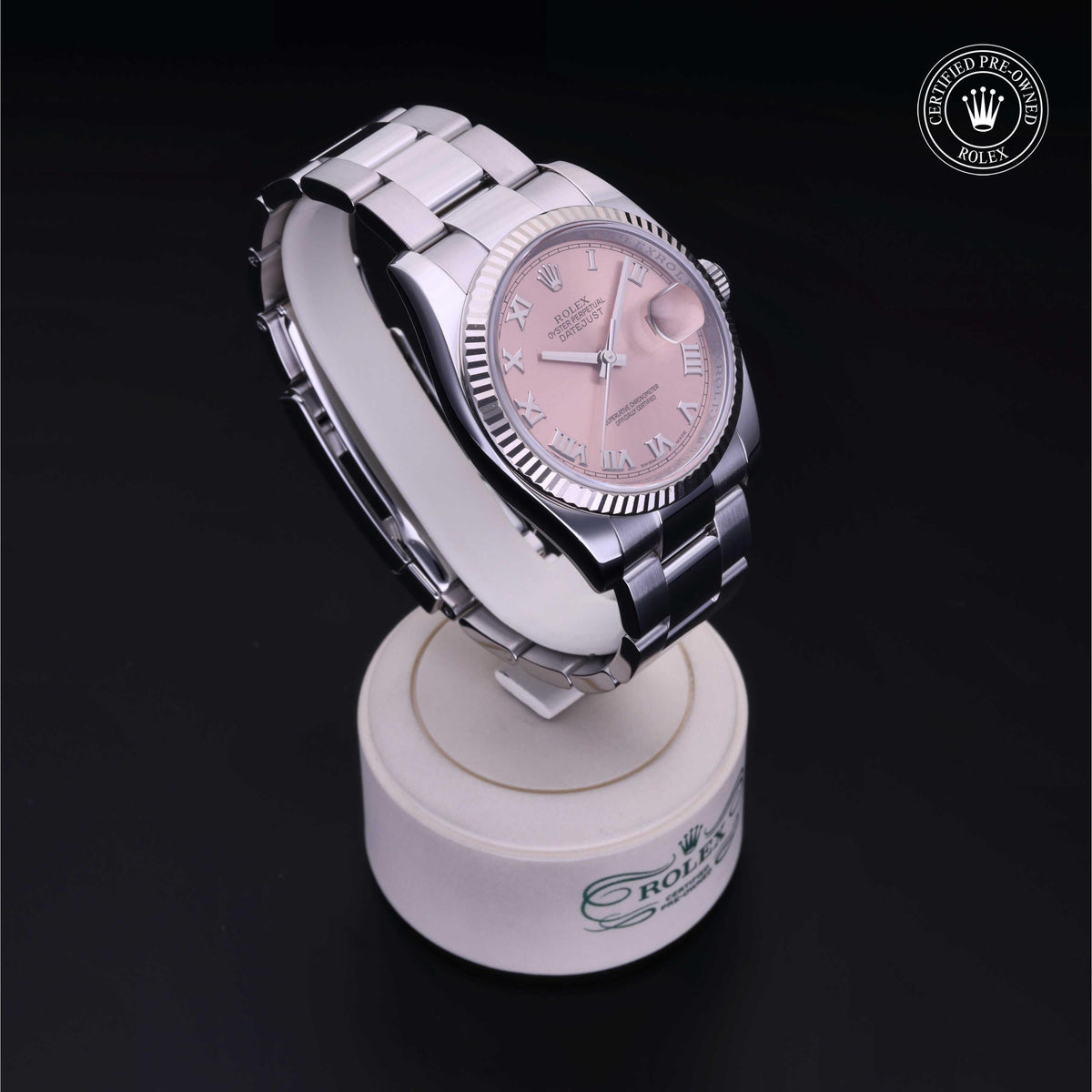 Rolex Certified Pre-Owned Datejust 36 M116234 in Oystersteel with pink dial, image 37 of 41