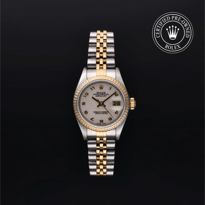 Rolex Certified Pre-Owned Lady-Datejust 26 M79173 in Oystersteel and yellow gold with ivory dial, image 1 of 41