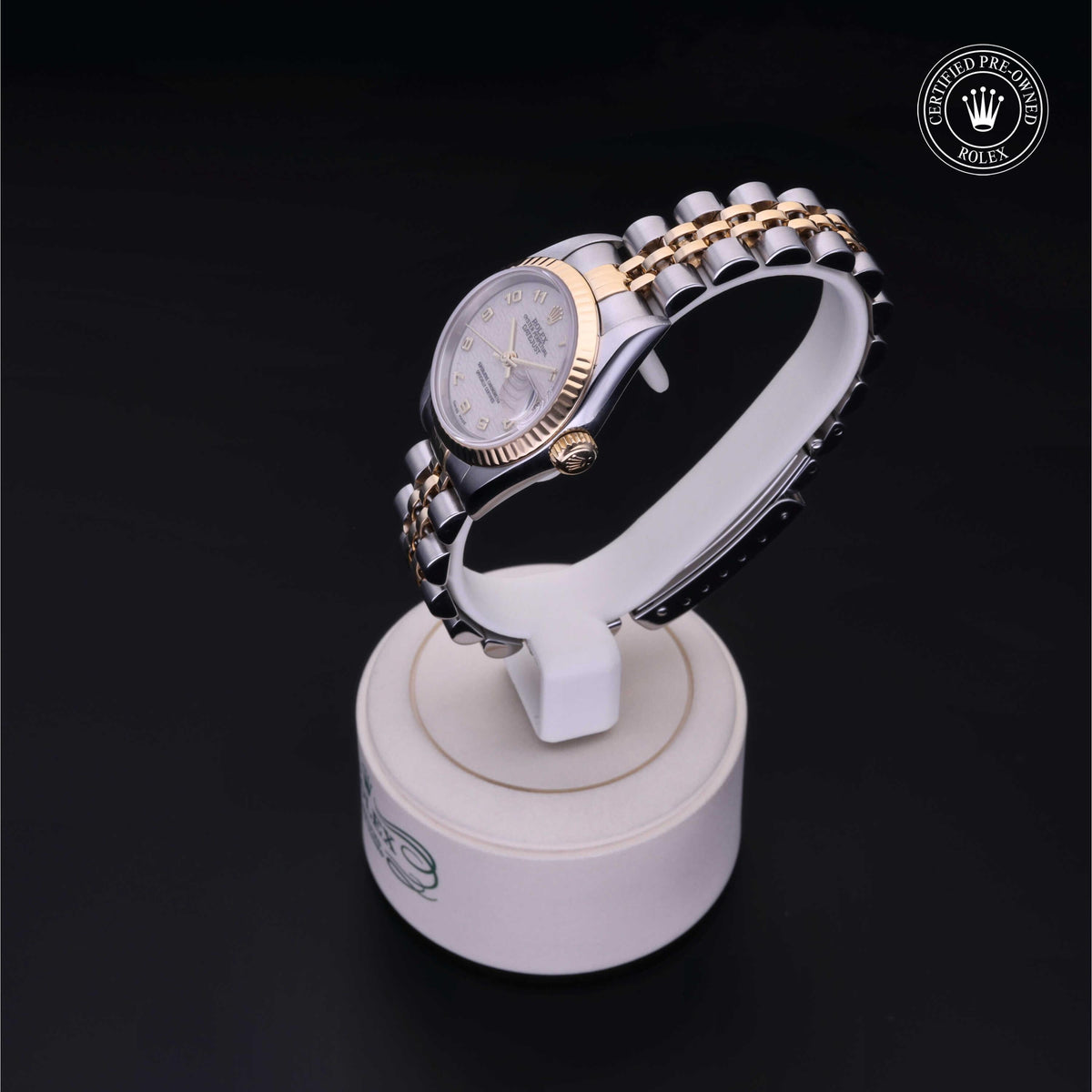Rolex Certified Pre-Owned Lady-Datejust 26 M79173 in Oystersteel and yellow gold with ivory dial, image 13 of 41