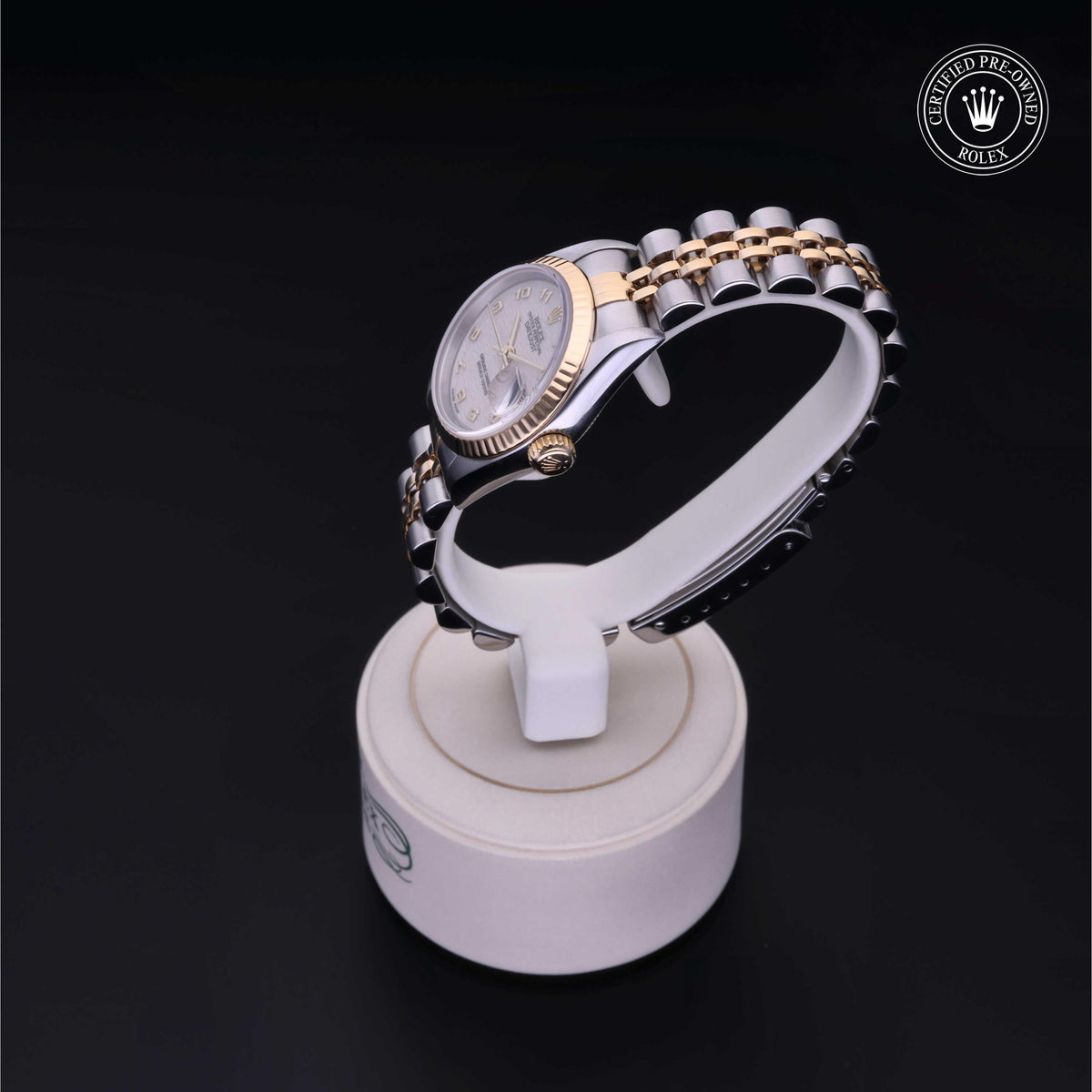 Rolex Certified Pre-Owned Lady-Datejust 26 M79173 in Oystersteel and yellow gold with ivory dial, image 14 of 41