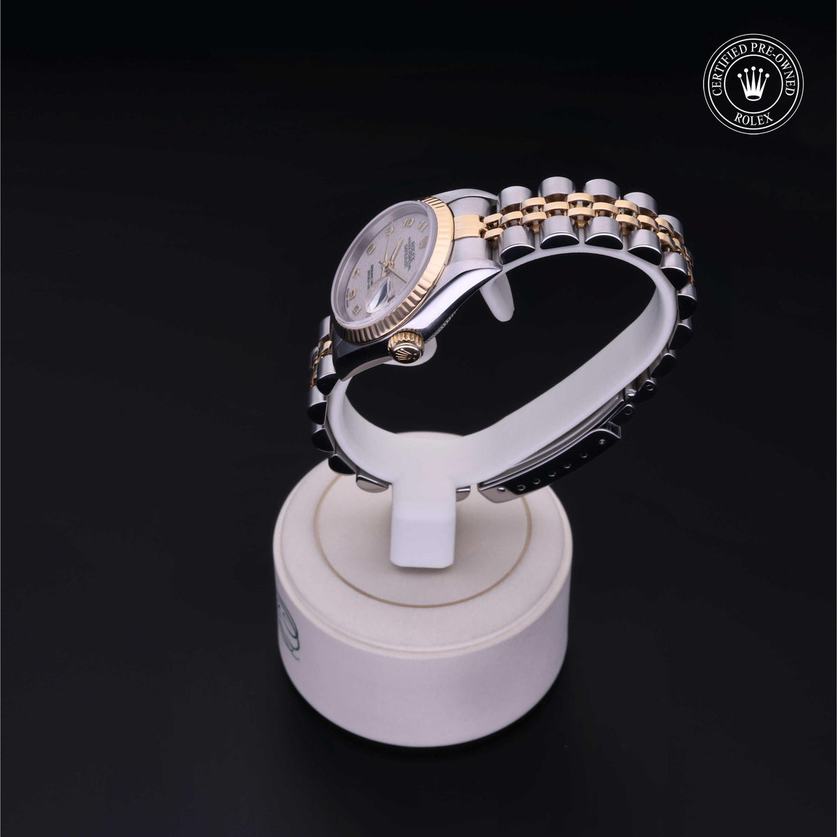 Rolex Certified Pre-Owned Lady-Datejust 26 M79173 in Oystersteel and yellow gold with ivory dial, image 15 of 41