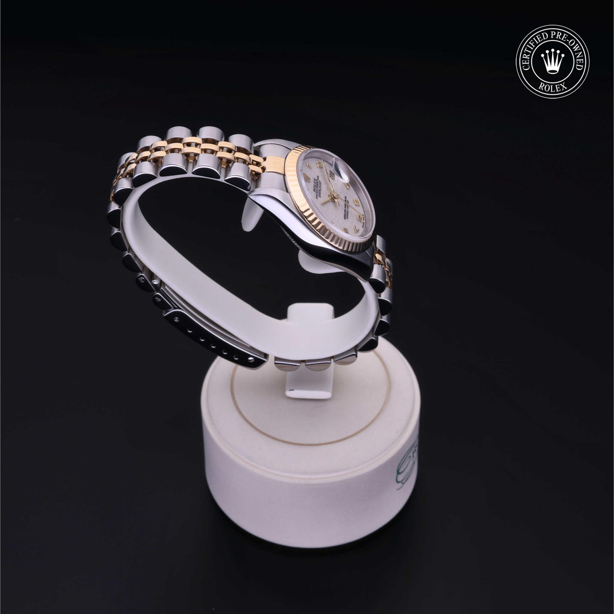 Rolex Certified Pre-Owned Lady-Datejust 26 M79173 in Oystersteel and yellow gold with ivory dial, image 33 of 41