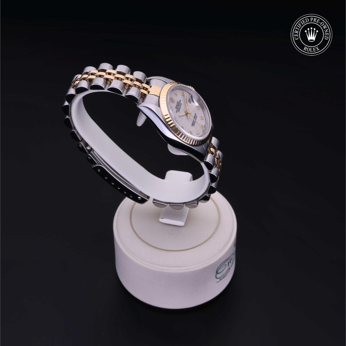 Rolex Certified Pre-Owned Lady-Datejust 26 M79173 in Oystersteel and yellow gold with ivory dial, image 34 of 41