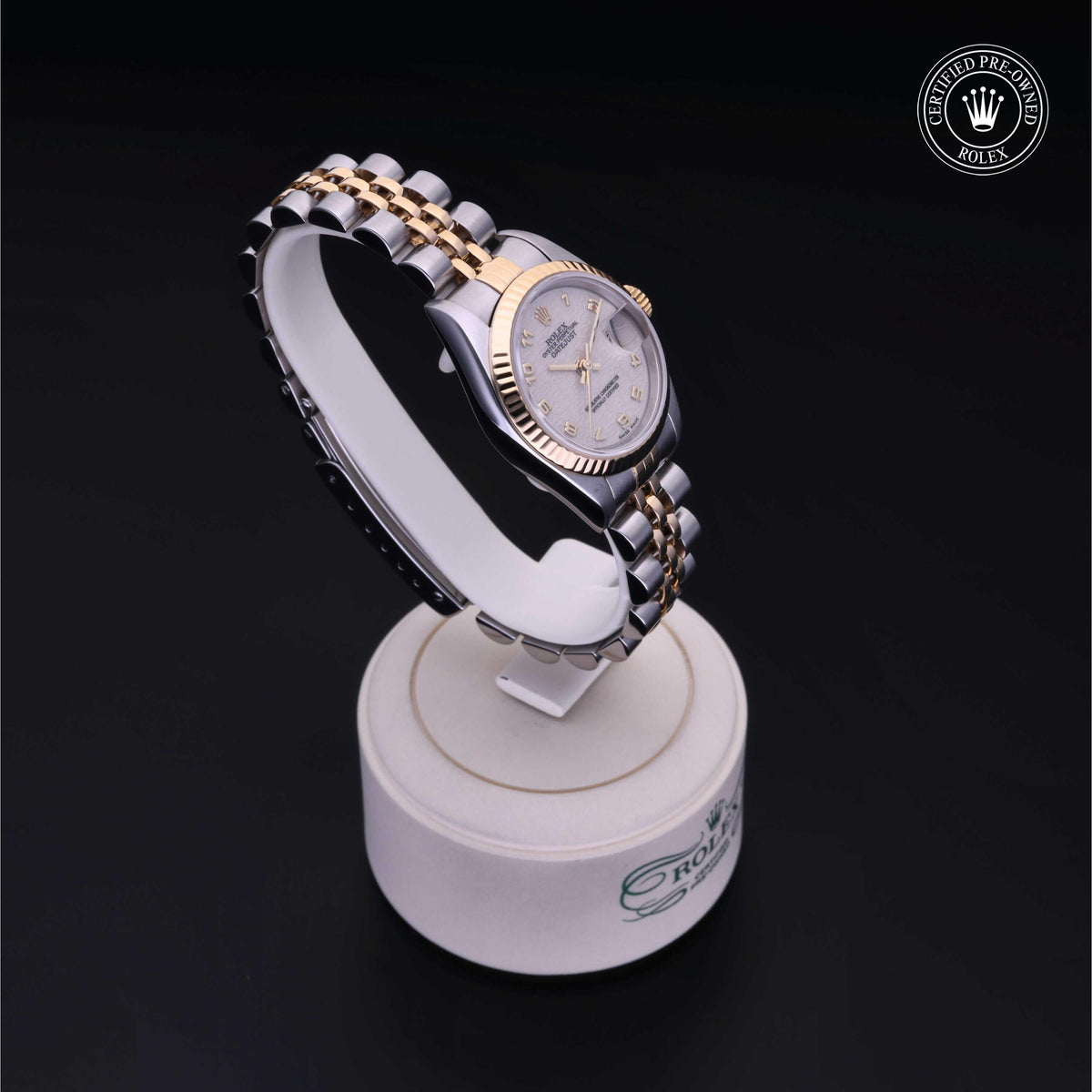 Rolex Certified Pre-Owned Lady-Datejust 26 M79173 in Oystersteel and yellow gold with ivory dial, image 36 of 41