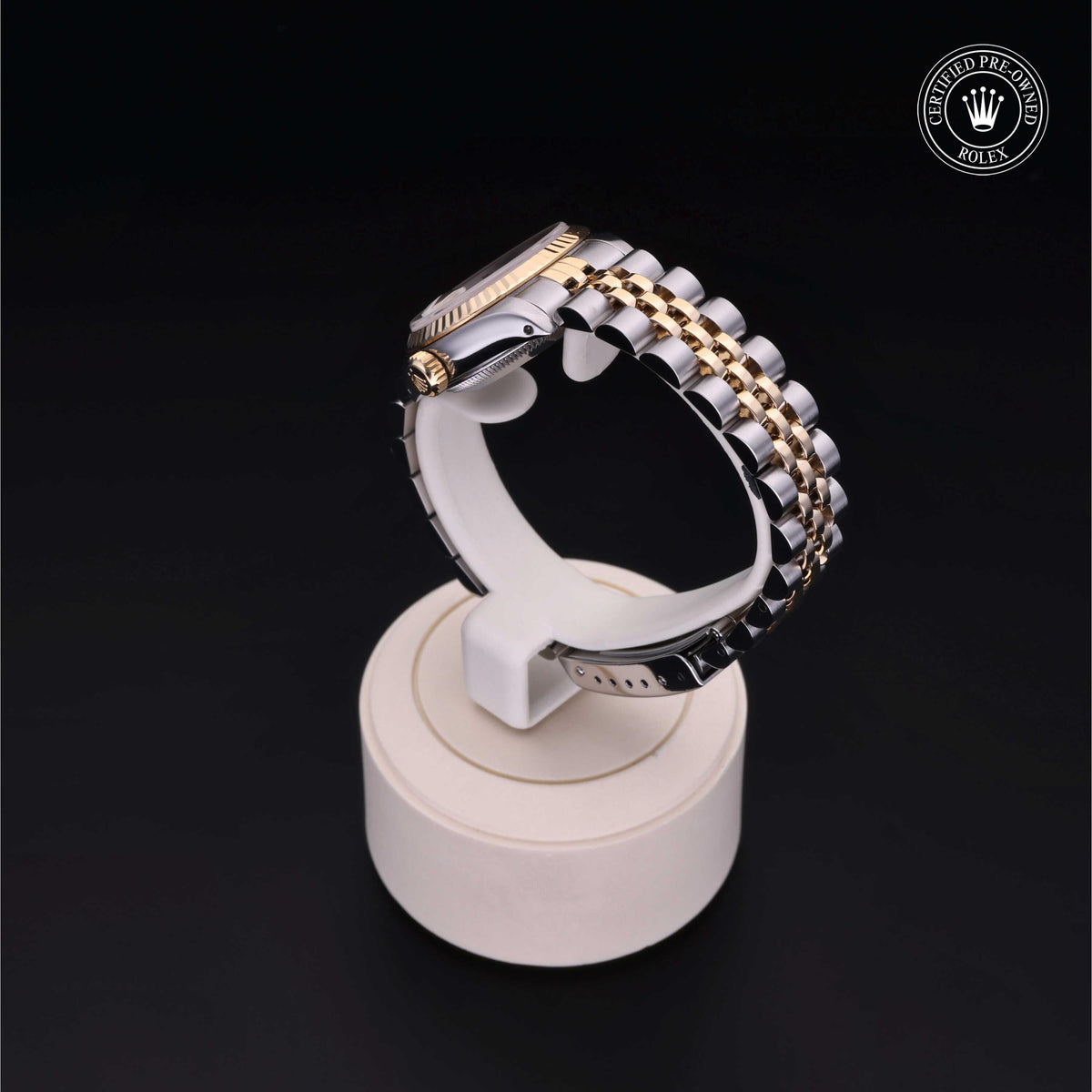 Rolex Certified Pre-Owned Lady-Datejust 26 69173 in Oystersteel and yellow gold with champagne dial, image 19 of 41