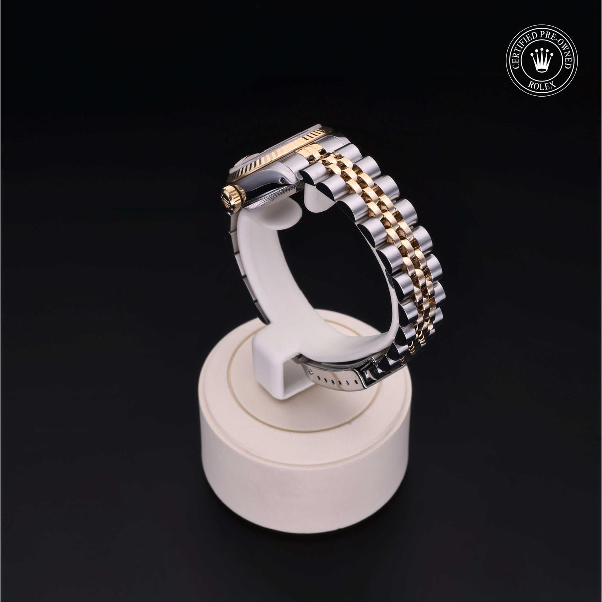 Rolex Certified Pre-Owned Lady-Datejust 26 69173 in Oystersteel and yellow gold with champagne dial, image 20 of 41