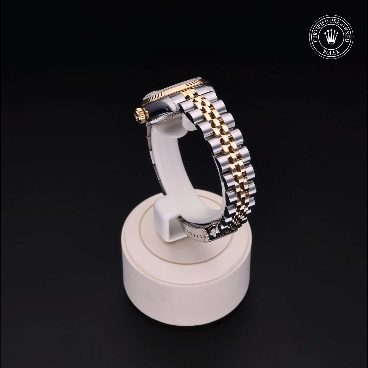 Rolex Certified Pre-Owned Lady-Datejust 26 69173 in Oystersteel and yellow gold with champagne dial, image 21 of 41