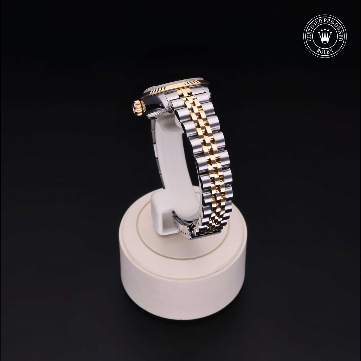Rolex Certified Pre-Owned Lady-Datejust 26 69173 in Oystersteel and yellow gold with champagne dial, image 22 of 41