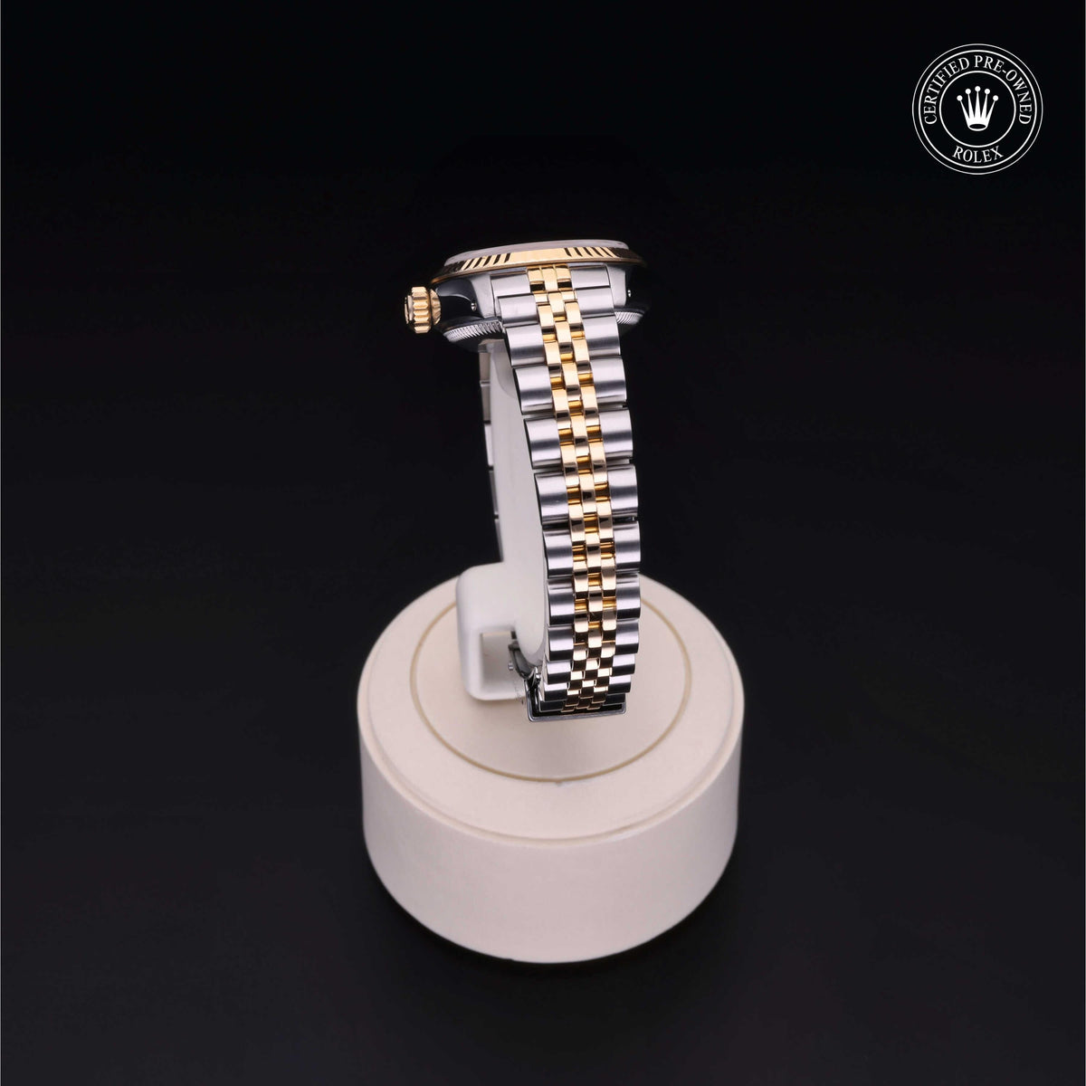 Rolex Certified Pre-Owned Lady-Datejust 26 69173 in Oystersteel and yellow gold with champagne dial, image 23 of 41