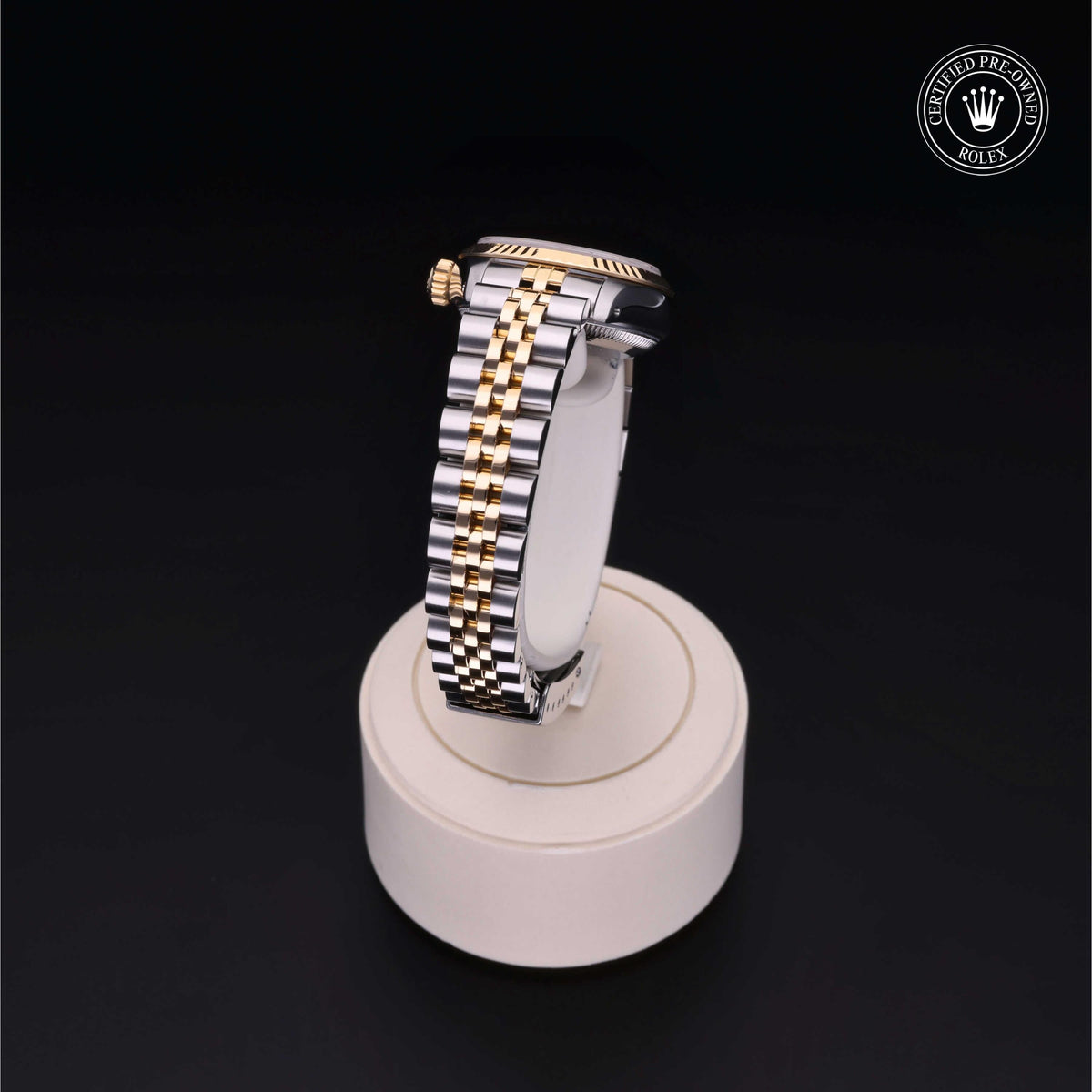 Rolex Certified Pre-Owned Lady-Datejust 26 69173 in Oystersteel and yellow gold with champagne dial, image 25 of 41
