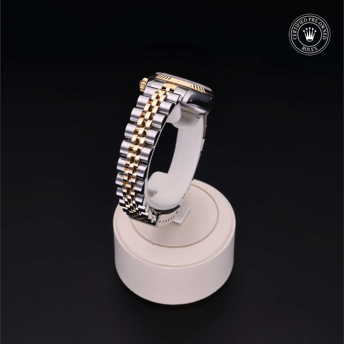 Rolex Certified Pre-Owned Lady-Datejust 26 69173 in Oystersteel and yellow gold with champagne dial, image 26 of 41