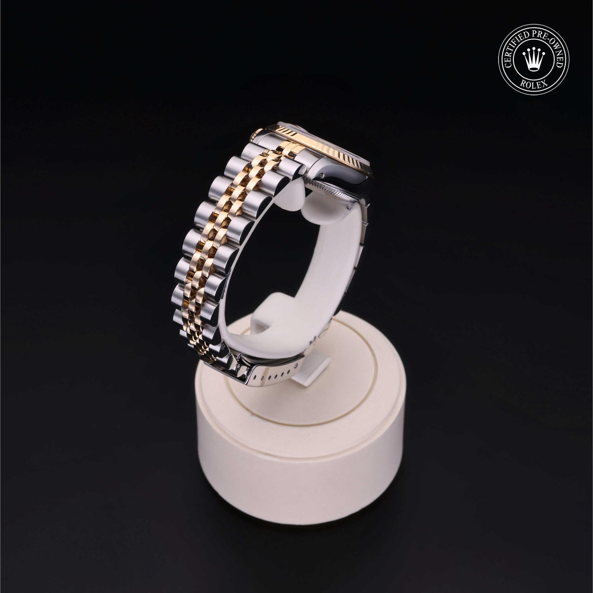 Rolex Certified Pre-Owned Lady-Datejust 26 69173 in Oystersteel and yellow gold with champagne dial, image 27 of 41