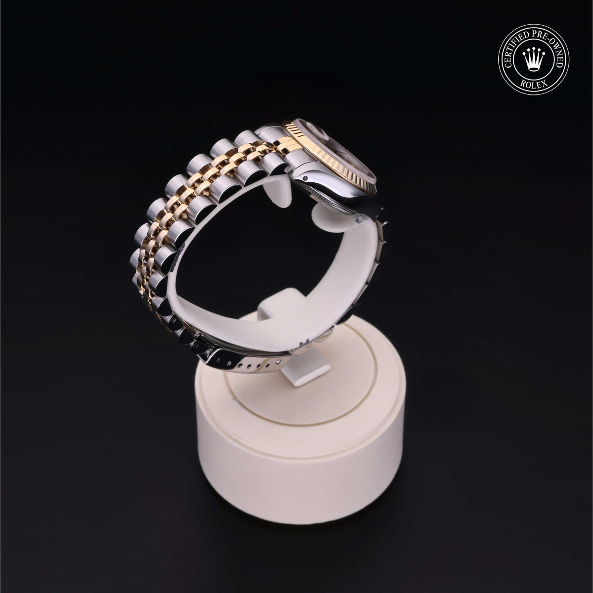 Rolex Certified Pre-Owned Lady-Datejust 26 69173 in Oystersteel and yellow gold with champagne dial, image 29 of 41