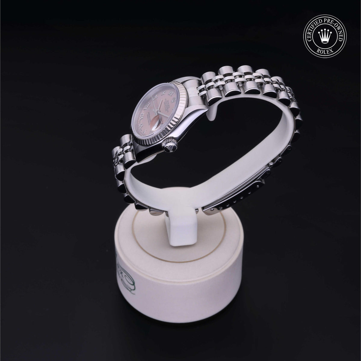 Rolex Certified Pre-Owned Lady-Datejust 26 69174 in Oystersteel with pink dial, image 14 of 41