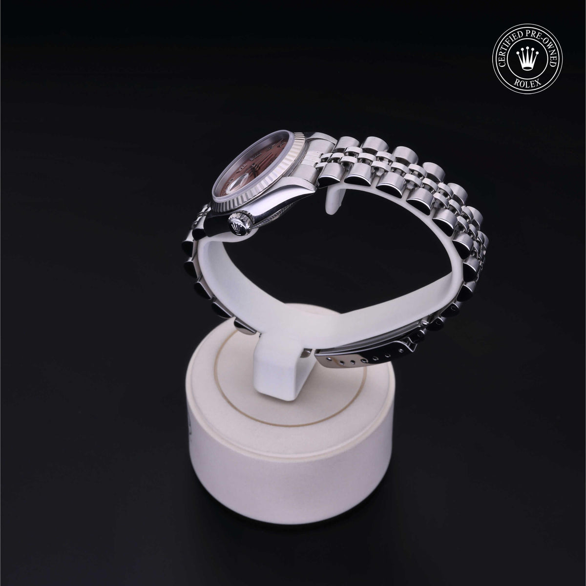 Rolex Certified Pre-Owned Lady-Datejust 26 69174 in Oystersteel with pink dial, image 17 of 41