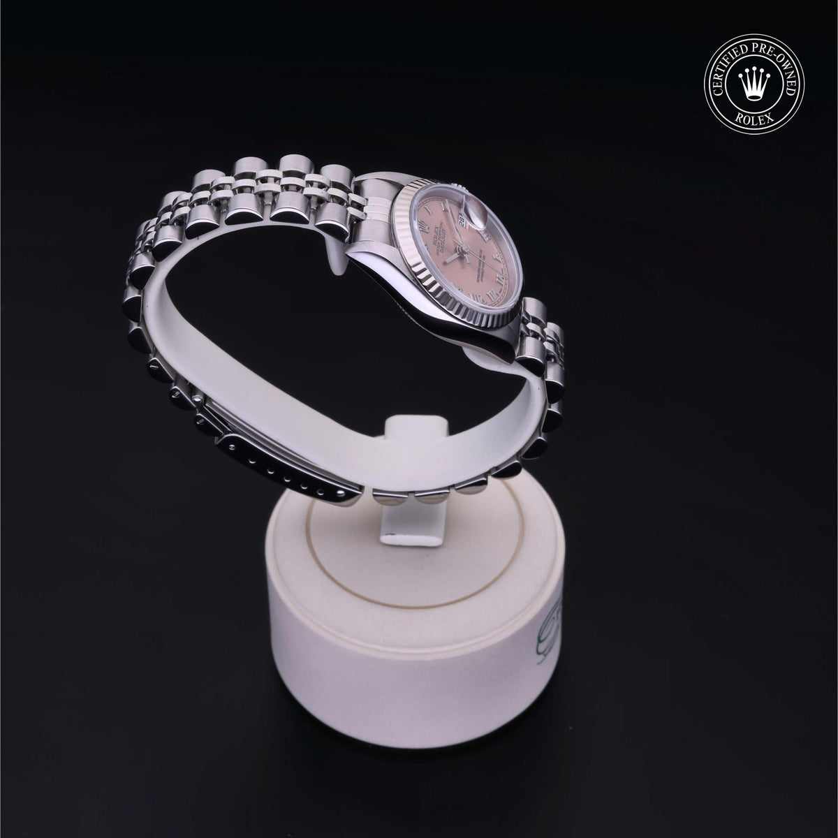 Rolex Certified Pre-Owned Lady-Datejust 26 69174 in Oystersteel with pink dial, image 33 of 41