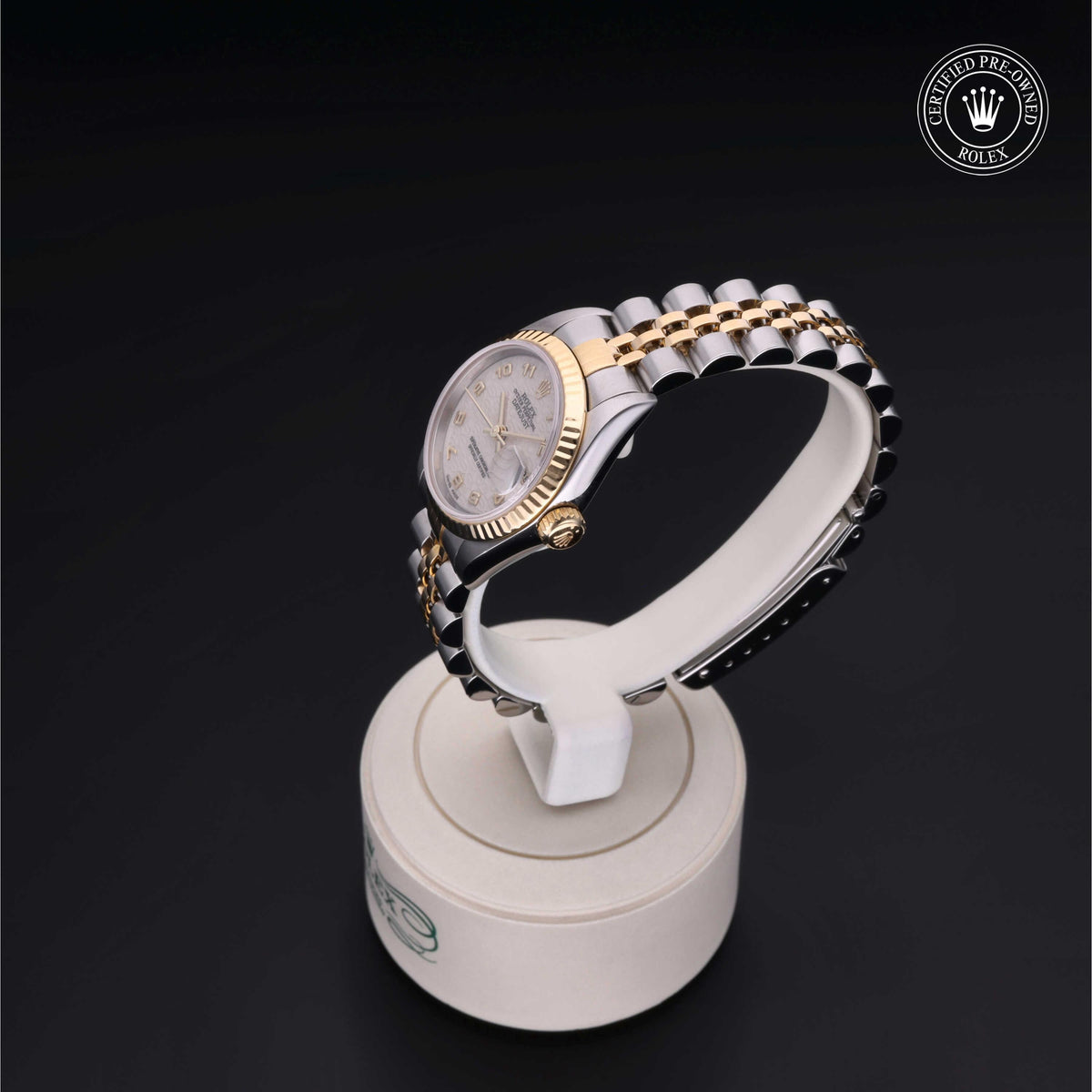 Rolex Certified Pre-Owned Lady-Datejust 26 M69173 in Oystersteel and yellow gold with ivory dial, image 13 of 41