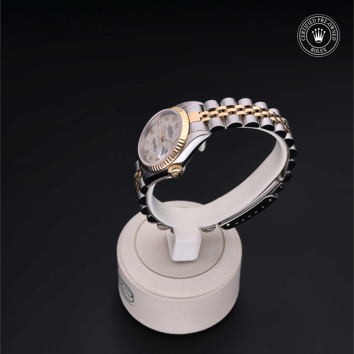 Rolex Certified Pre-Owned Lady-Datejust 26 M69173 in Oystersteel and yellow gold with ivory dial, image 14 of 41