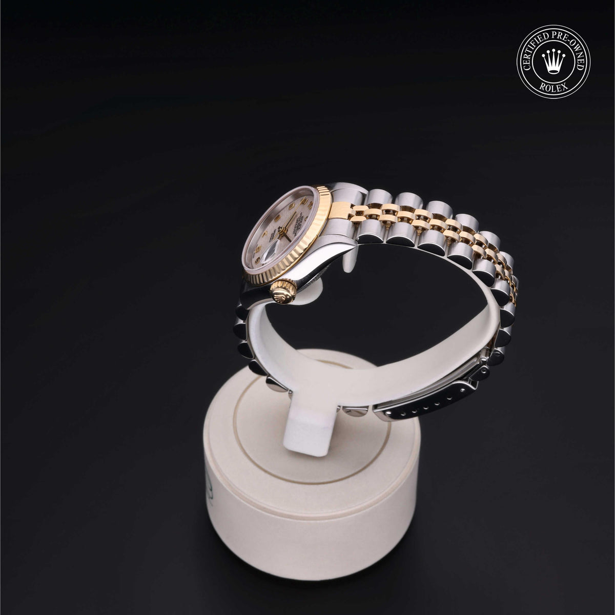 Rolex Certified Pre-Owned Lady-Datejust 26 M69173 in Oystersteel and yellow gold with ivory dial, image 16 of 41