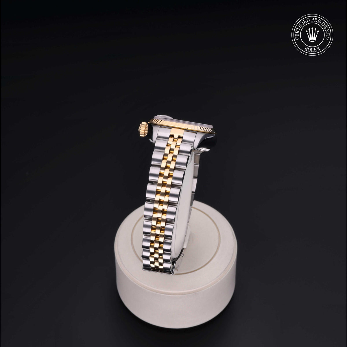 Rolex Certified Pre-Owned Lady-Datejust 26 M69173 in Oystersteel and yellow gold with ivory dial, image 25 of 41