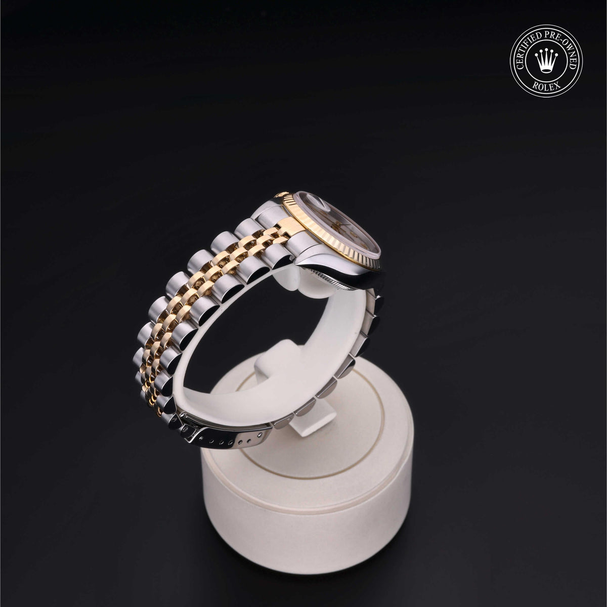 Rolex Certified Pre-Owned Lady-Datejust 26 M69173 in Oystersteel and yellow gold with ivory dial, image 29 of 41