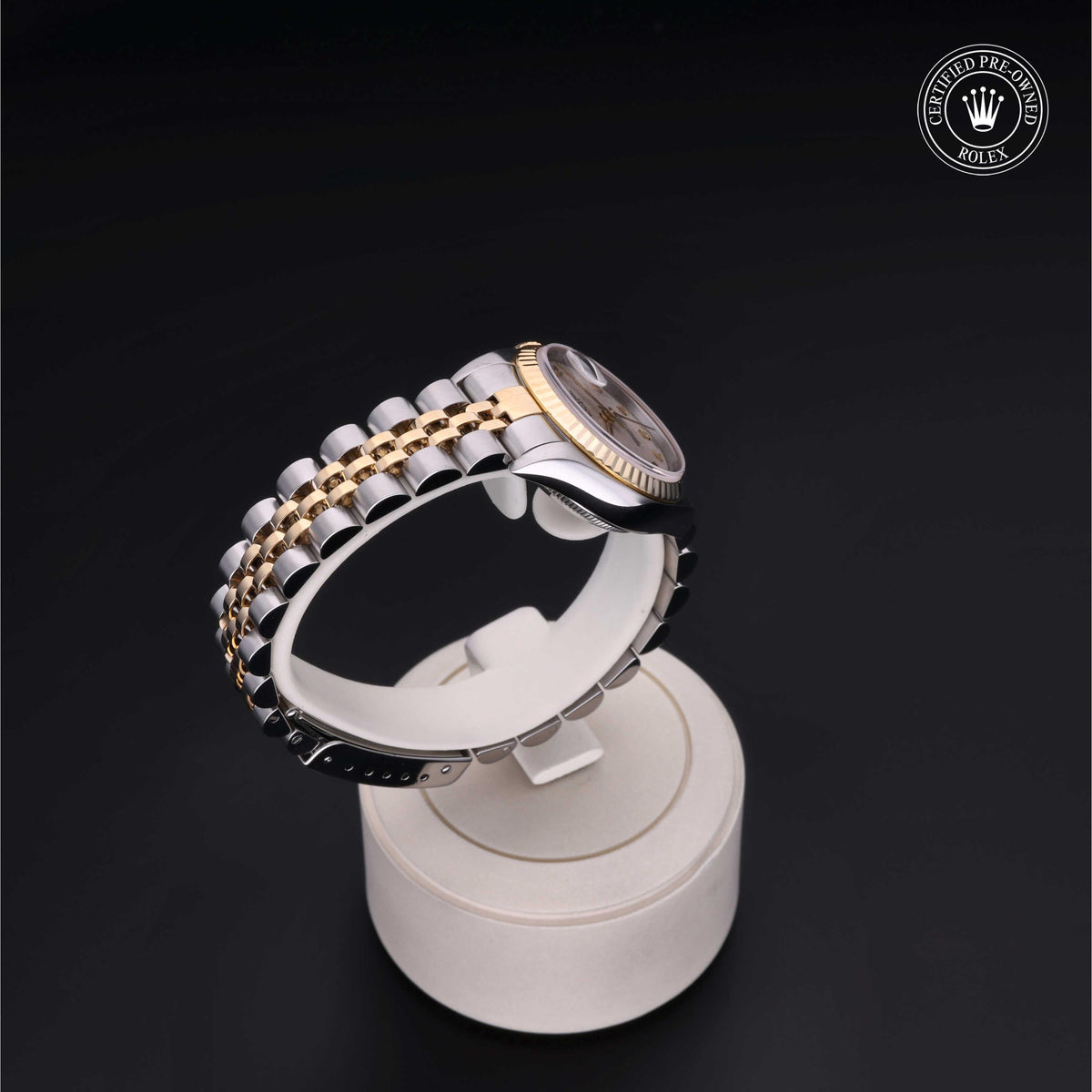 Rolex Certified Pre-Owned Lady-Datejust 26 M69173 in Oystersteel and yellow gold with ivory dial, image 30 of 41