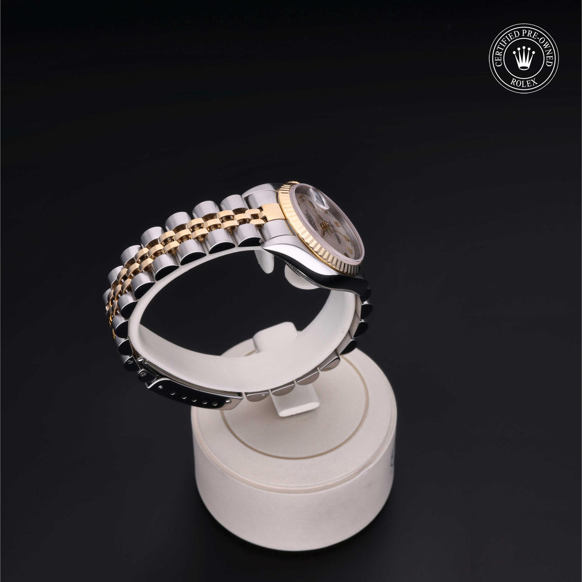 Rolex Certified Pre-Owned Lady-Datejust 26 M69173 in Oystersteel and yellow gold with ivory dial, image 31 of 41