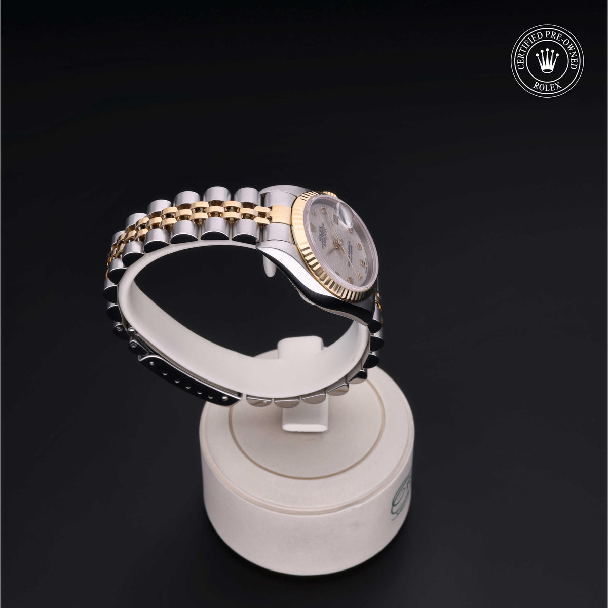 Rolex Certified Pre-Owned Lady-Datejust 26 M69173 in Oystersteel and yellow gold with ivory dial, image 33 of 41
