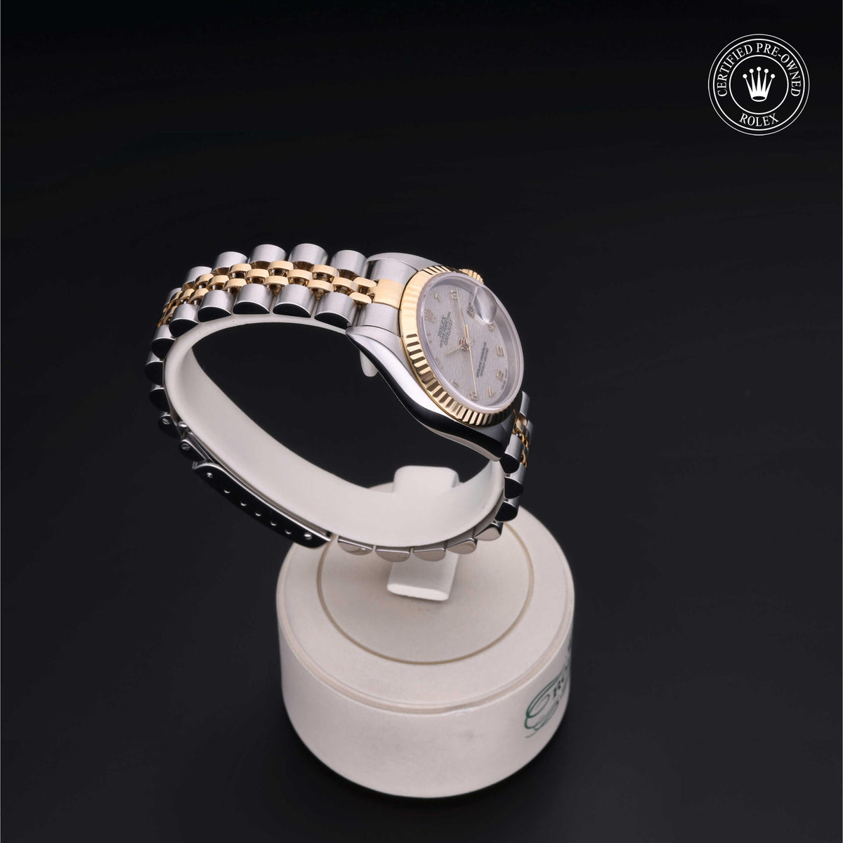 Rolex Certified Pre-Owned Lady-Datejust 26 M69173 in Oystersteel and yellow gold with ivory dial, image 34 of 41