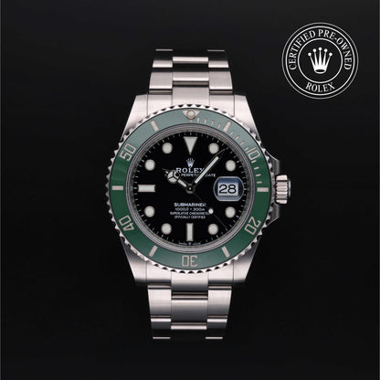 Rolex Certified Pre-Owned Submariner Date M126610LV in Oystersteel with black dial, image 1 of 41