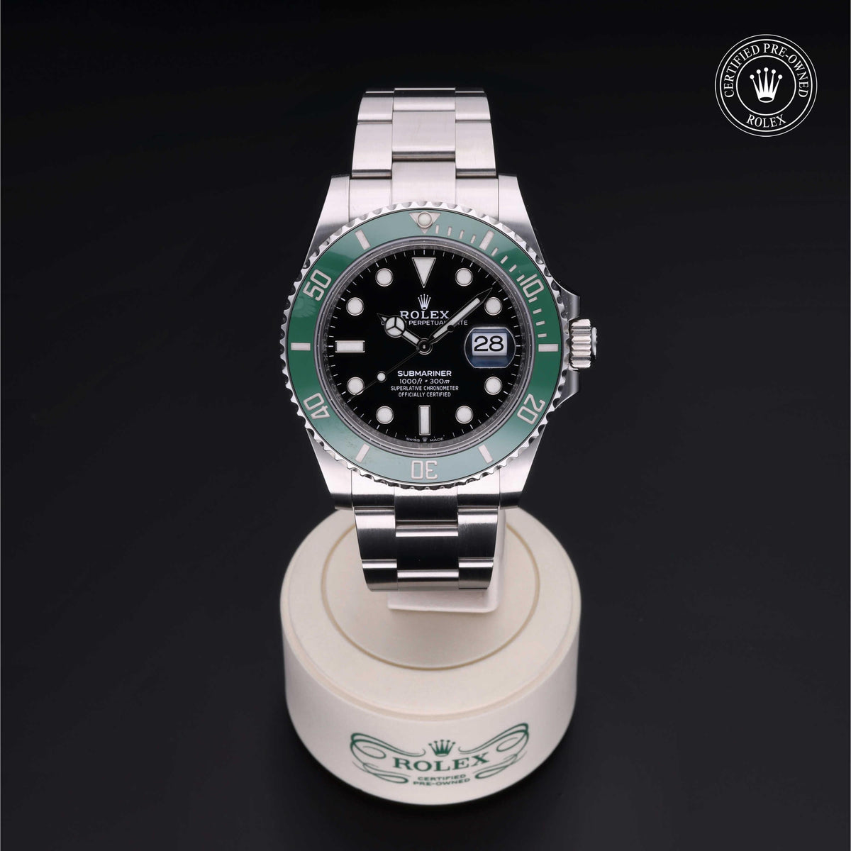 Rolex Certified Pre-Owned Submariner Date M126610LV in Oystersteel with black dial, image 2 of 41