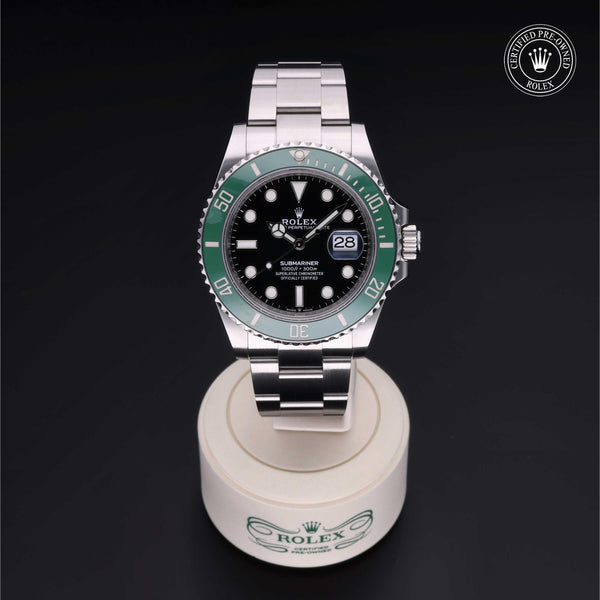 Rolex Certified Pre-Owned Submariner Date M126610LV in Oystersteel with black dial, image 2 of 41