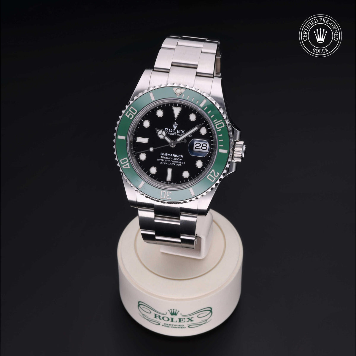 Rolex Certified Pre-Owned Submariner Date M126610LV in Oystersteel with black dial, image 7 of 41