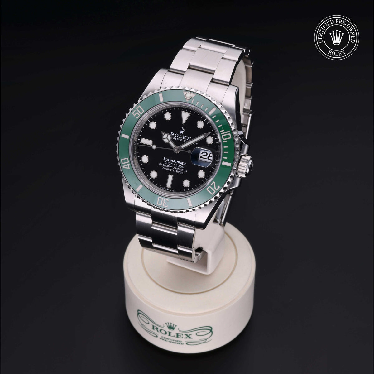 Rolex Certified Pre-Owned Submariner Date M126610LV in Oystersteel with black dial, image 8 of 41