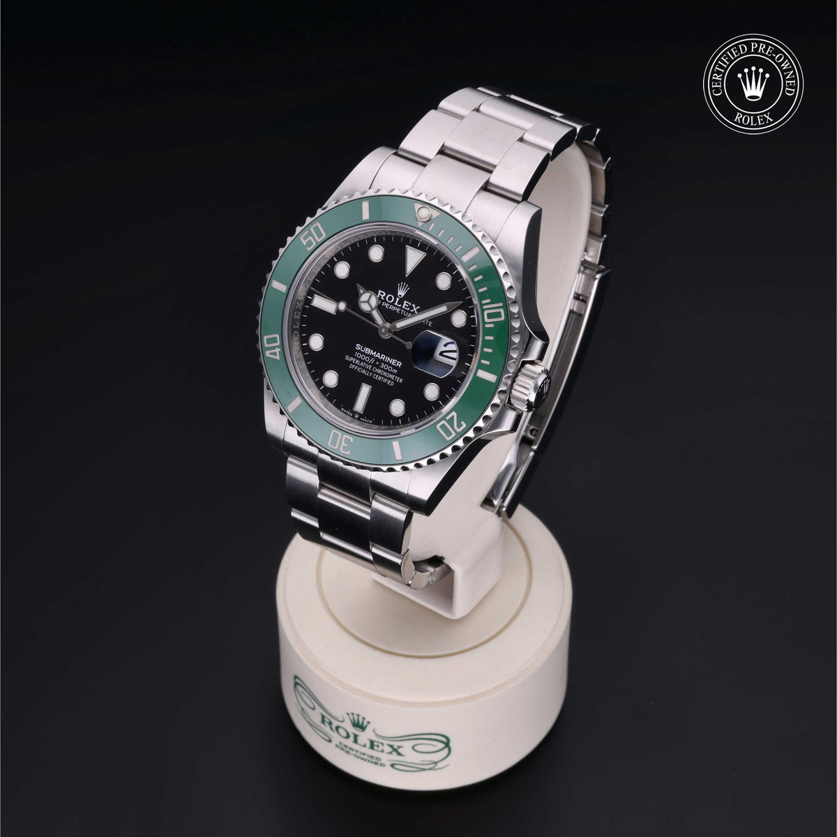 Rolex Certified Pre-Owned Submariner Date M126610LV in Oystersteel with black dial, image 3 of 41