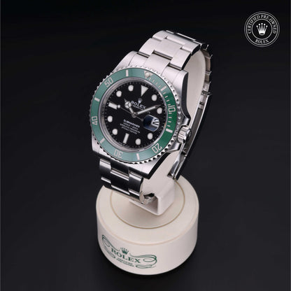 Rolex Certified Pre-Owned Submariner Date M126610LV in Oystersteel with black dial, image 3 of 41