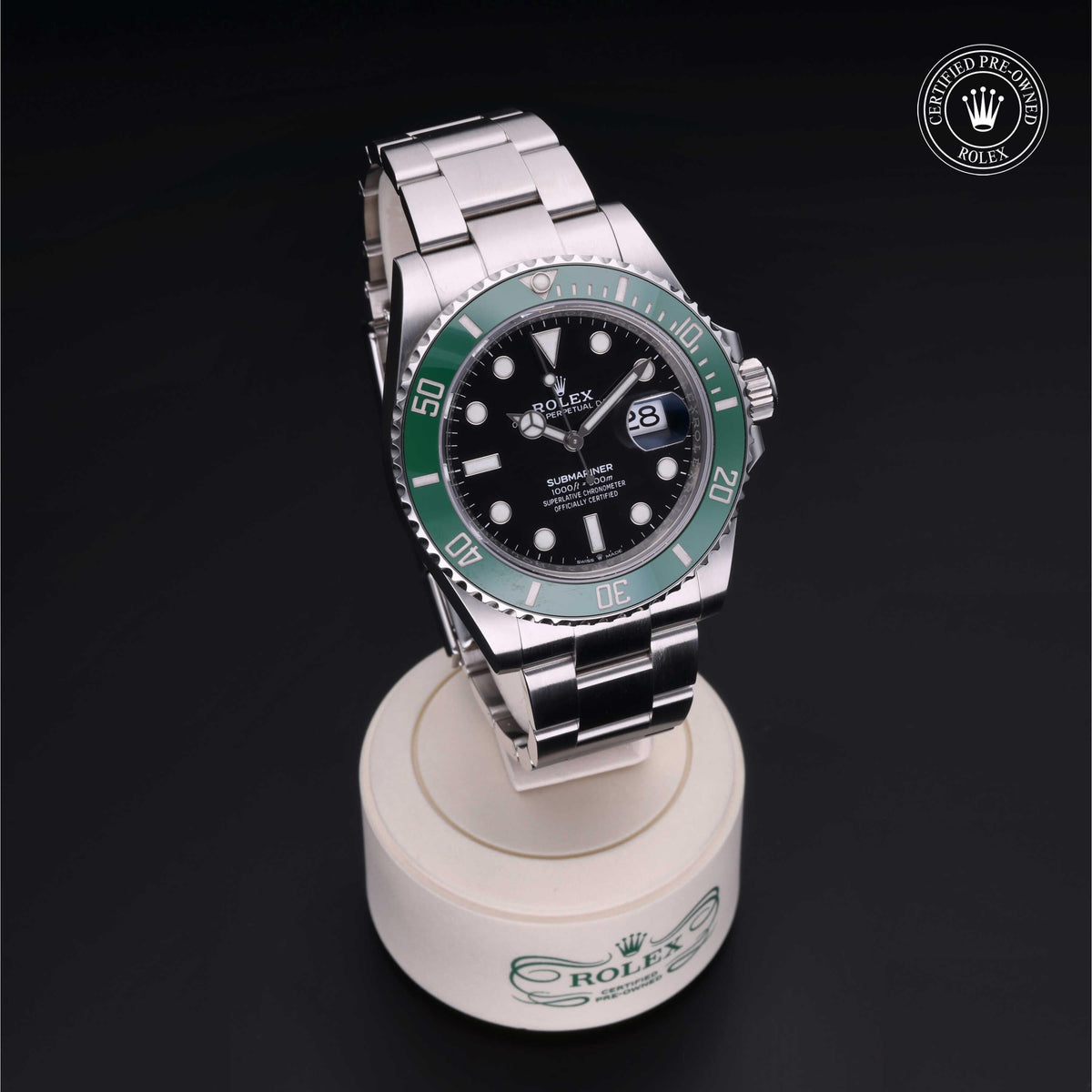 Rolex Certified Pre-Owned Submariner Date M126610LV in Oystersteel with black dial, image 40 of 41