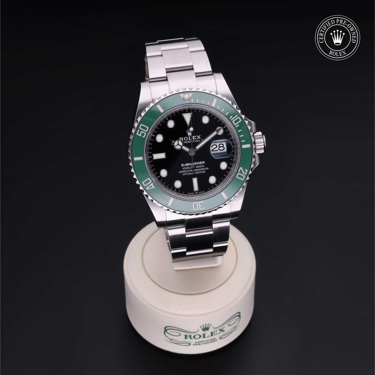 Rolex Certified Pre-Owned Submariner Date M126610LV in Oystersteel with black dial, image 41 of 41