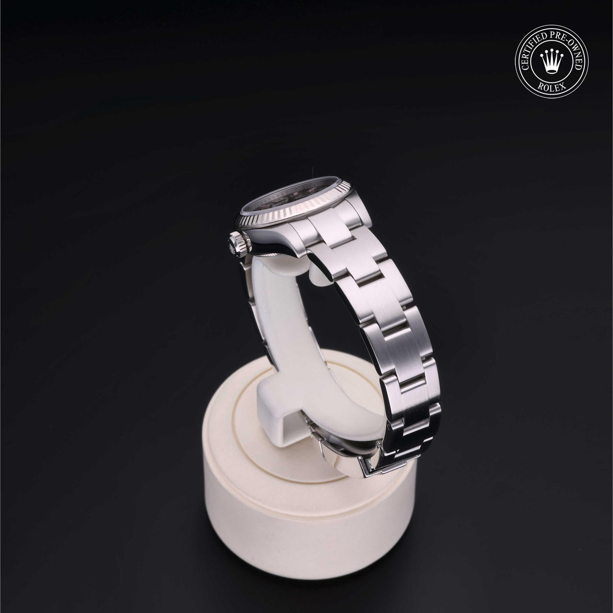Rolex Certified Pre-Owned Oyster Perpetual 26 M176234 in Oystersteel with black dial, image 21 of 41